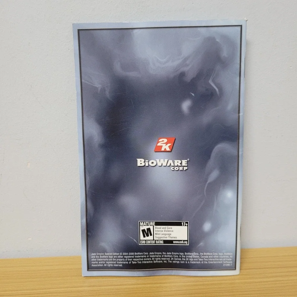 Jade Empire‎ Special Edition Computer Game Artwork Manual Only 2007 PC